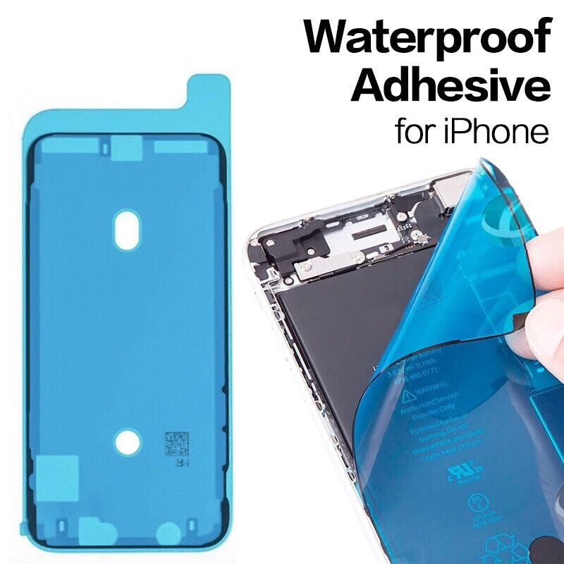 iPhone 11 Pro X XS MAX XR 6 6s 7 8 plus Waterproof Adhesive Sticker LCD ...