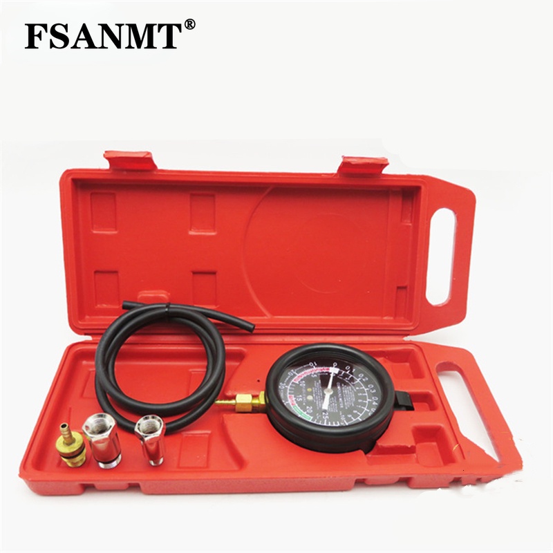 Vacuum Fuel Pump Pressure Tester Pressure Gauge Test Tool Kit