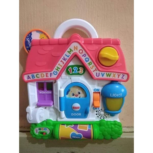 Fisher price laugh and best sale learn puppy's busy activity home