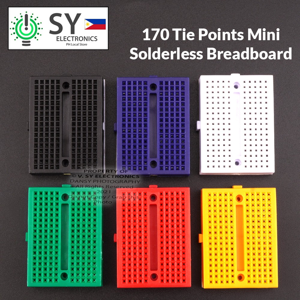 Mini Breadboard 170 Pin | Makers Electronics
