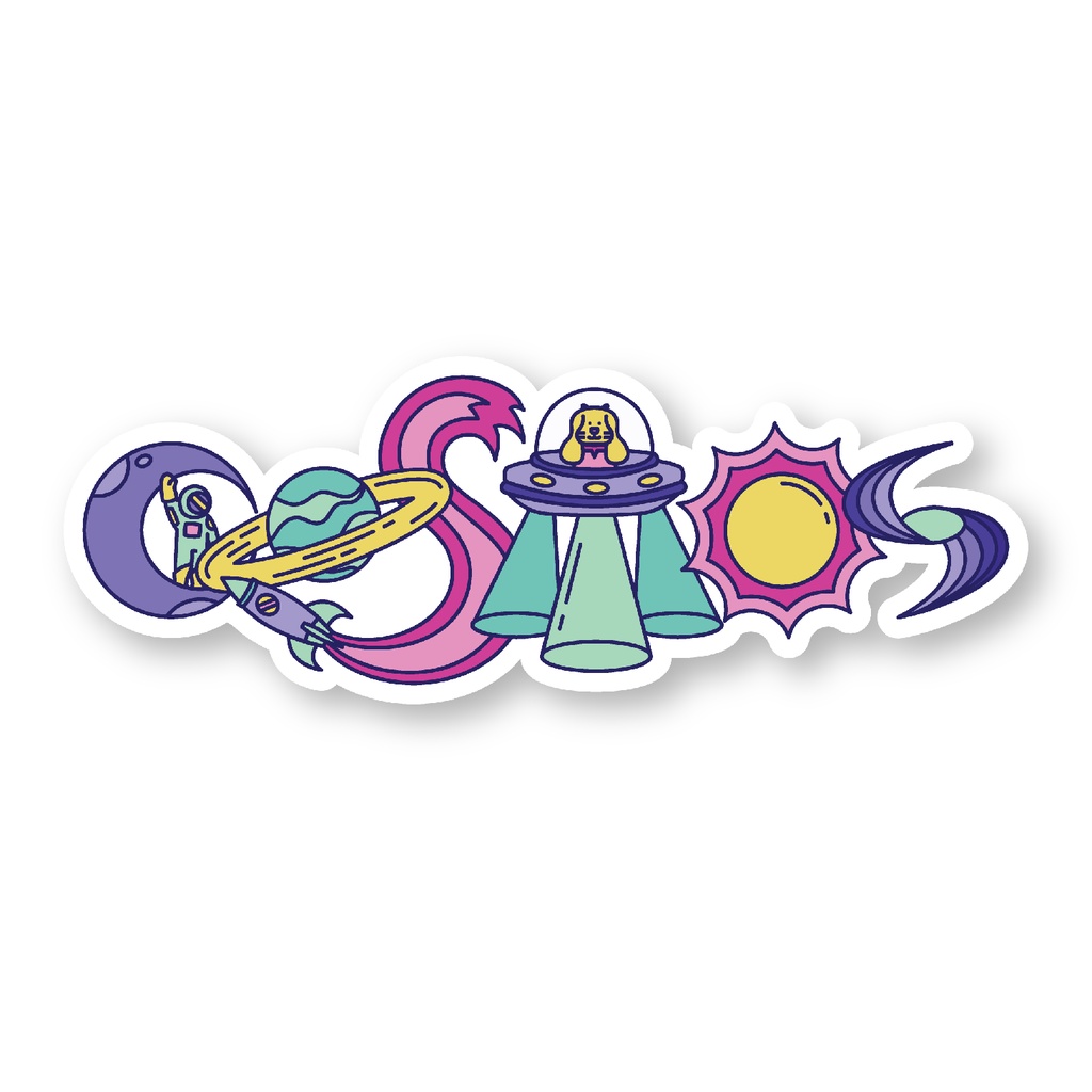 Cosmos 2022 Waterproof Vinyl Logo Sticker | Shopee Philippines