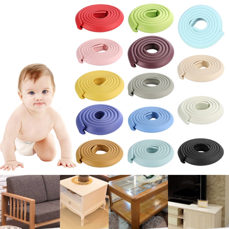 5m/10m Baby Safety Corner Desk Guard Rubber Table Protection Kids L ...