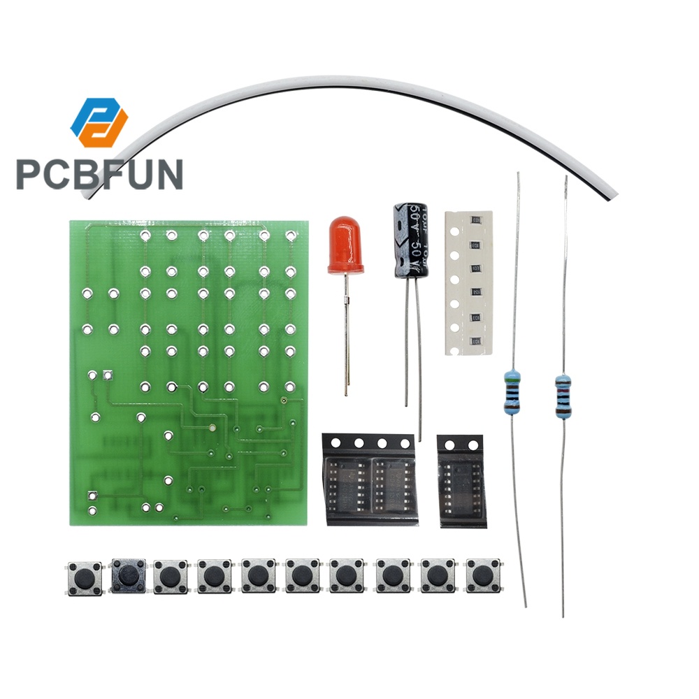 Pcbfun Multi-Functional Simple Electronic Password Lock Circuit ...
