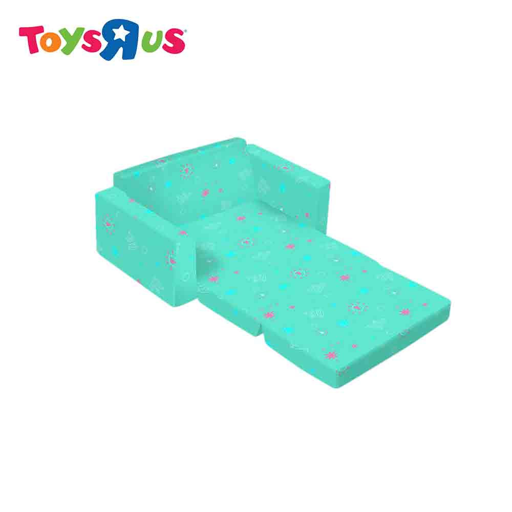 Uratex Kiddie Sit and Sleep Sofa Bed 14x18x27 (Floral Green) Shopee