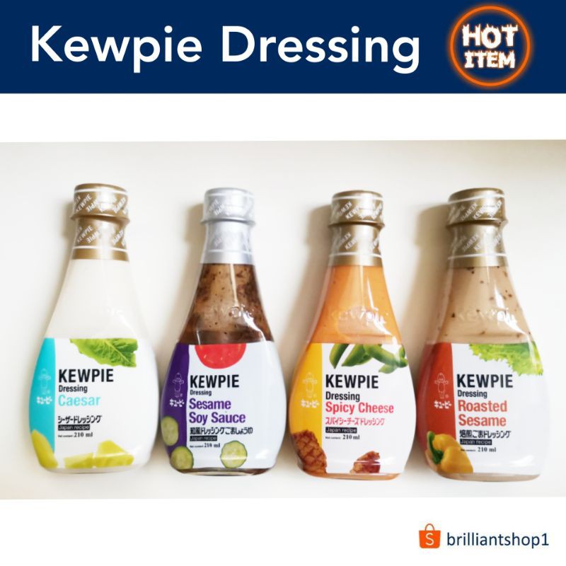 Kewpie Dressing Roasted Sesame / Soy / Spicy Cheese / Caesar/Wasabi