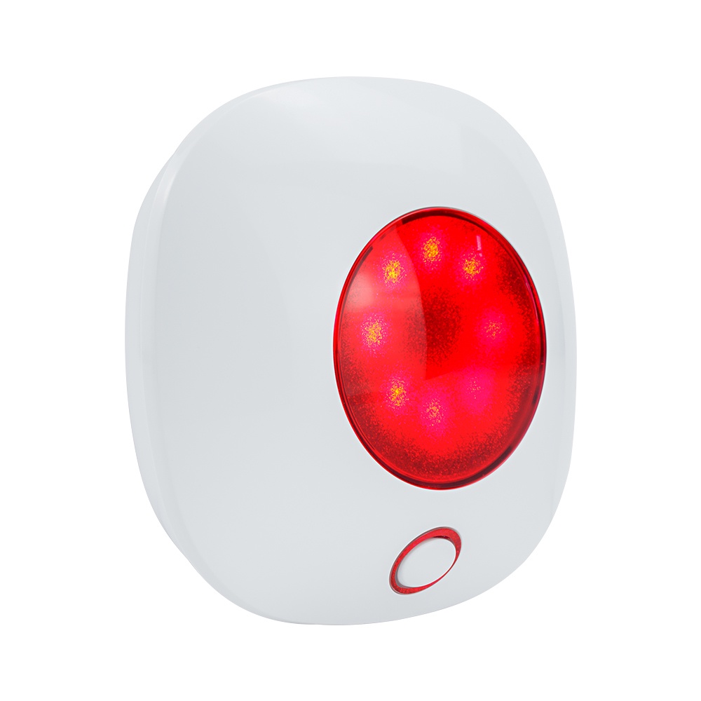 Awaywar 433mhz Loud Indoor Siren Wireless Flashing Alarm Horn Red Light ...