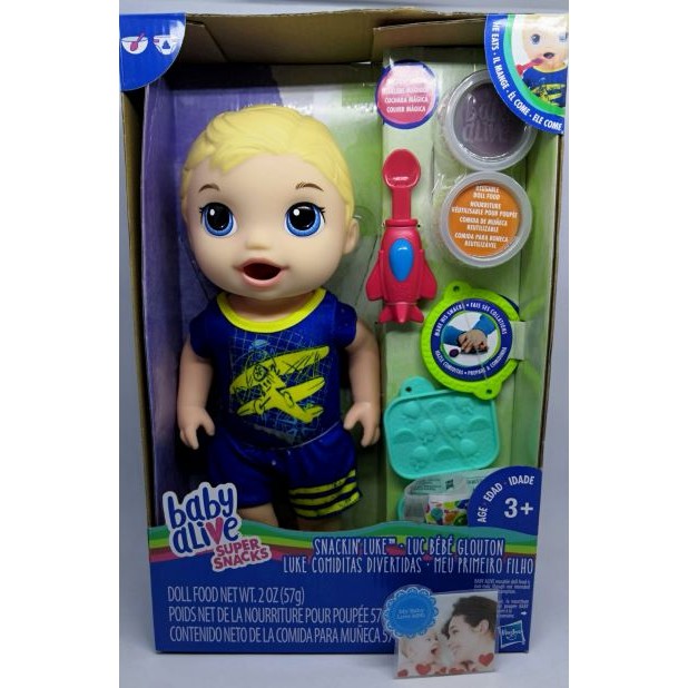 Baby alive super store snacks luke