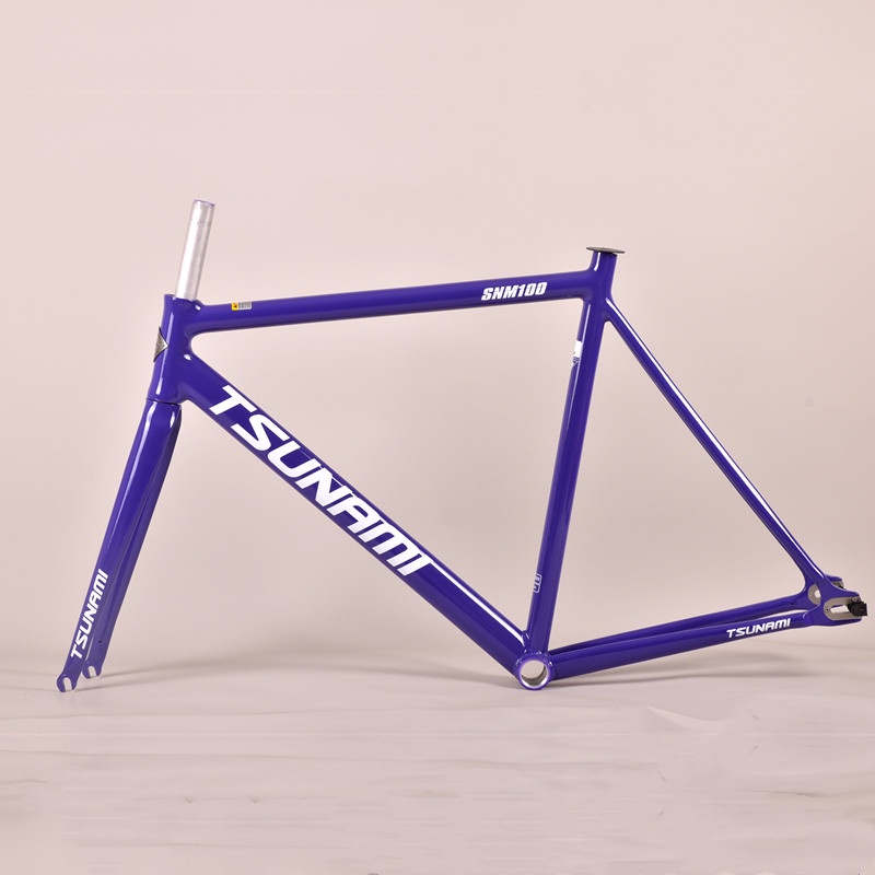 2021 New TSUNAMI 700c SNM100 Aluminum Fixed Gear Frame and Fork Fixie