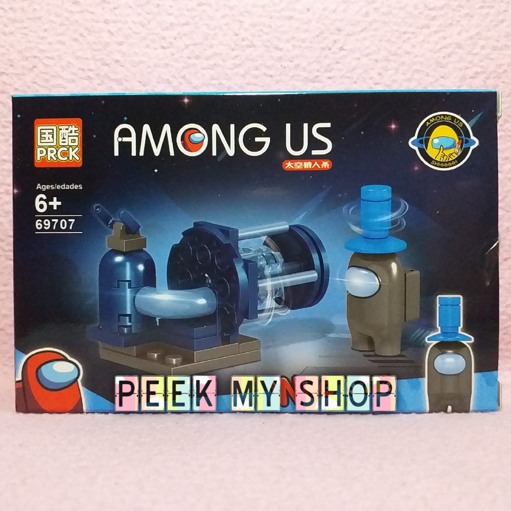 Among Us is the Impostor Mini Boxes S1 Minifigures Building Blocks Toys ...