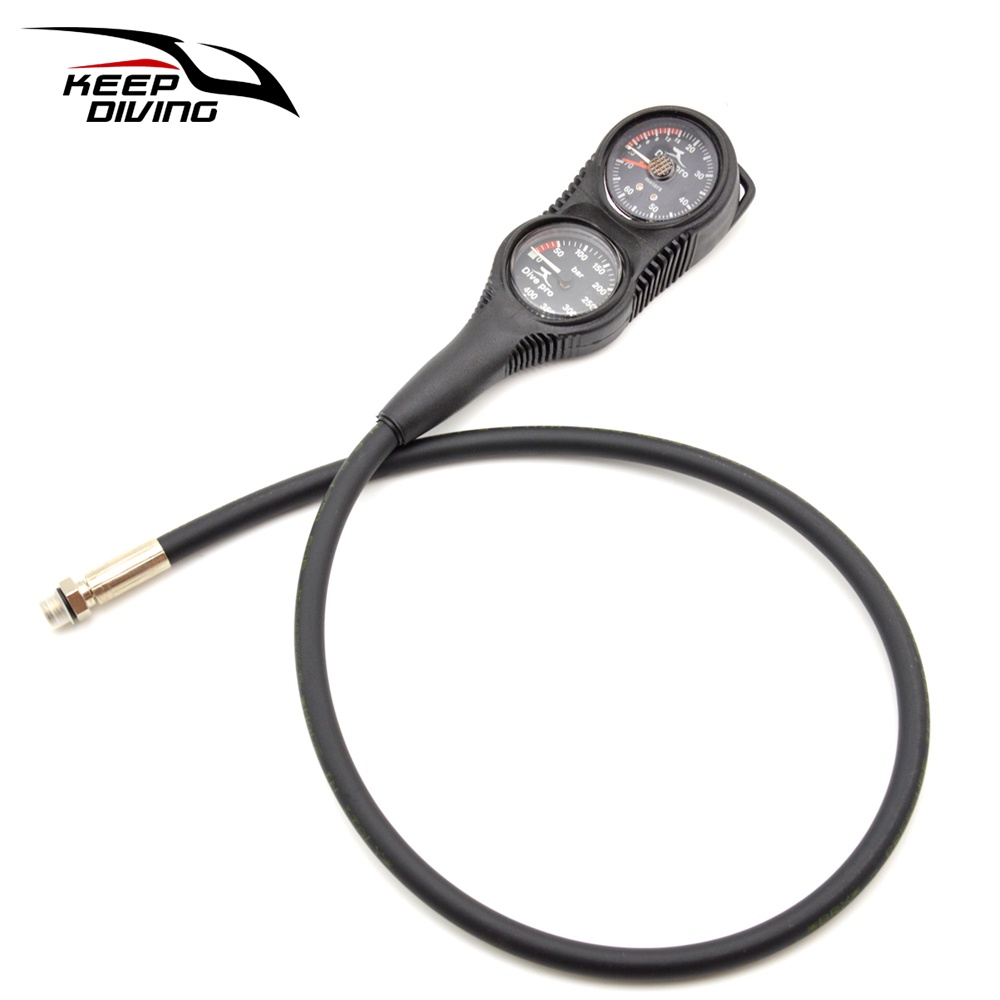 CE Approved Scuba Diving Compass Professional Pressure Gauge Depth Gauge Submersible Dive