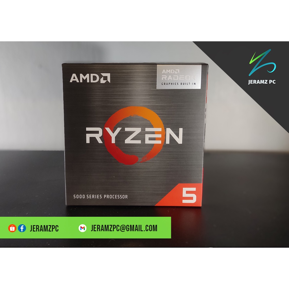 Jeramzpc Amd Ryzen 5 5600g With Radeon Graphics 6 Core 12 Thread Processor Up To 44ghz Am4 Cpu 0071