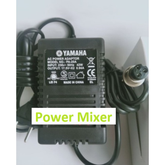 Yamaha Mixer Adapter Type MG82cx/MG124cx/MG166cx Power Mixer Audio