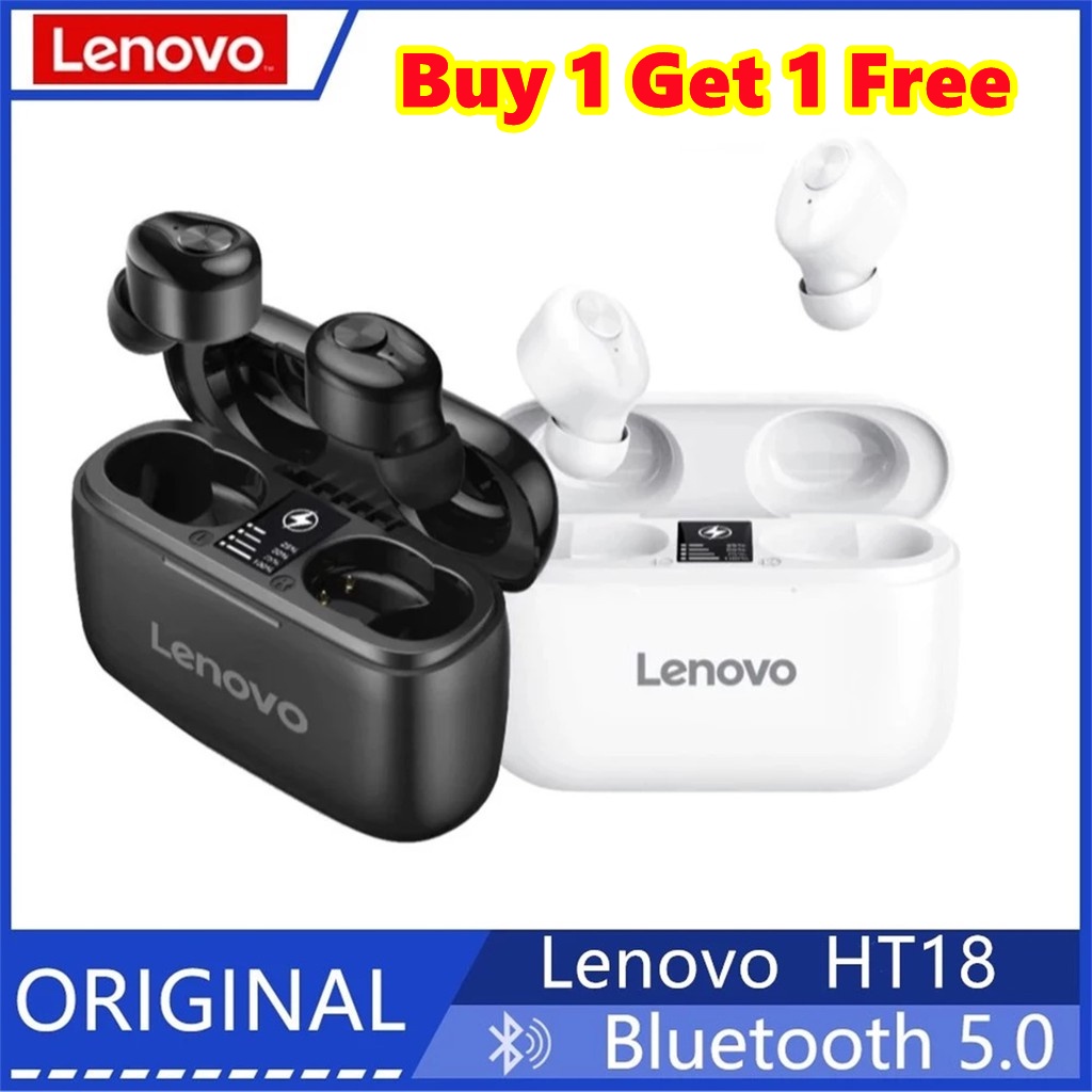 Lenovo earbuds ht18 hot sale