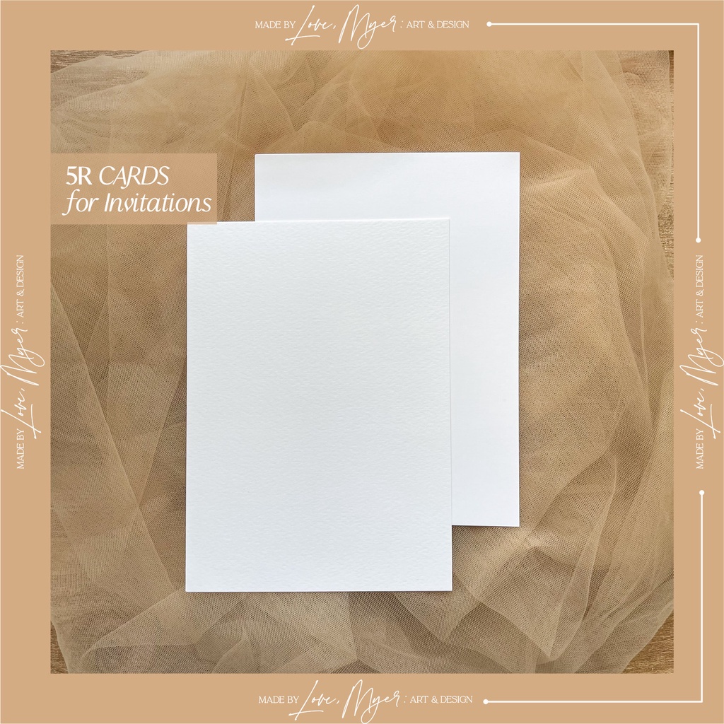 56 Pack 5x7 Cardstock Paper, White Blank Cardstock, 250GSM Thick