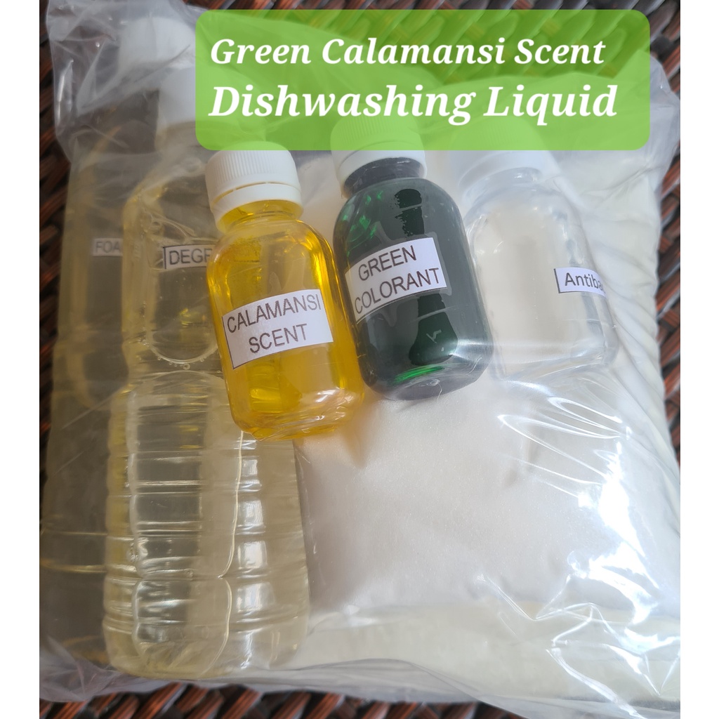 DIY DISHWASHING LIQUID KIT, PREMIUM RAW MATERIALS,20 LITERS YIELD PE RKIT, TIPID ESSENTIALS DIY