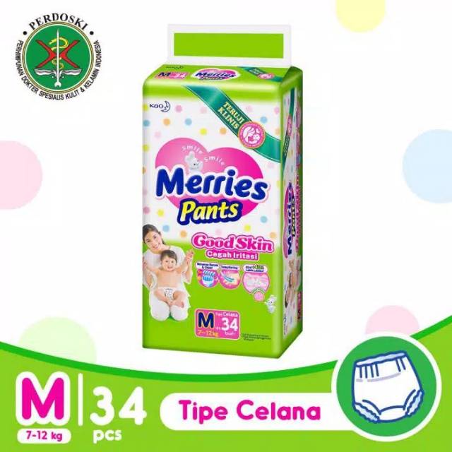 Merries Pants M34 L30 S40 XL26 | Shopee Philippines