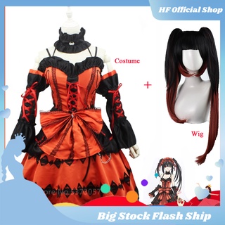 Date A Live Ⅲ Tokisaki Kurumi Nightmare Cosplay Costume