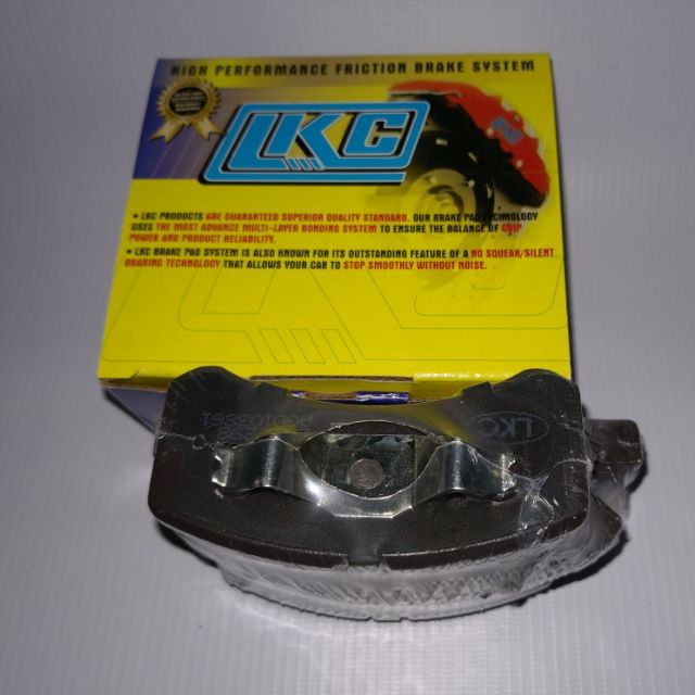 Lkc brake pads Mirage G4 / Mirage hatchback [LK32298] Shopee Philippines