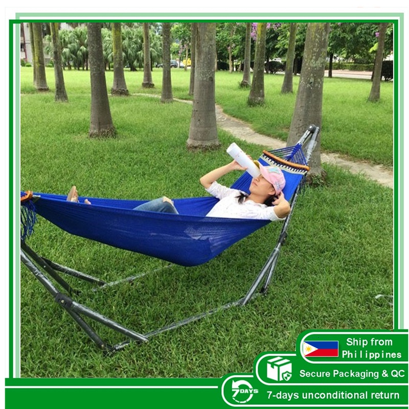 【CODSpot】★Hammock and stand★ hammock tumayo duyan Stand hammock cradle ...
