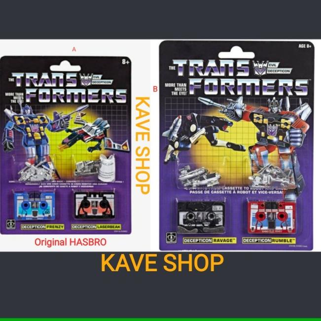 Transformers EVIL DECEPTICON Ravage Rumble Frenzy Laserbreak (Best