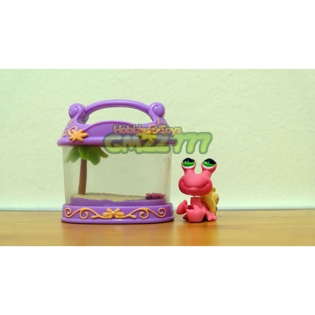 Lps Littlest Pet Shop Portable Pets Hermit Crab #62 Hasbro Girls Toys ...