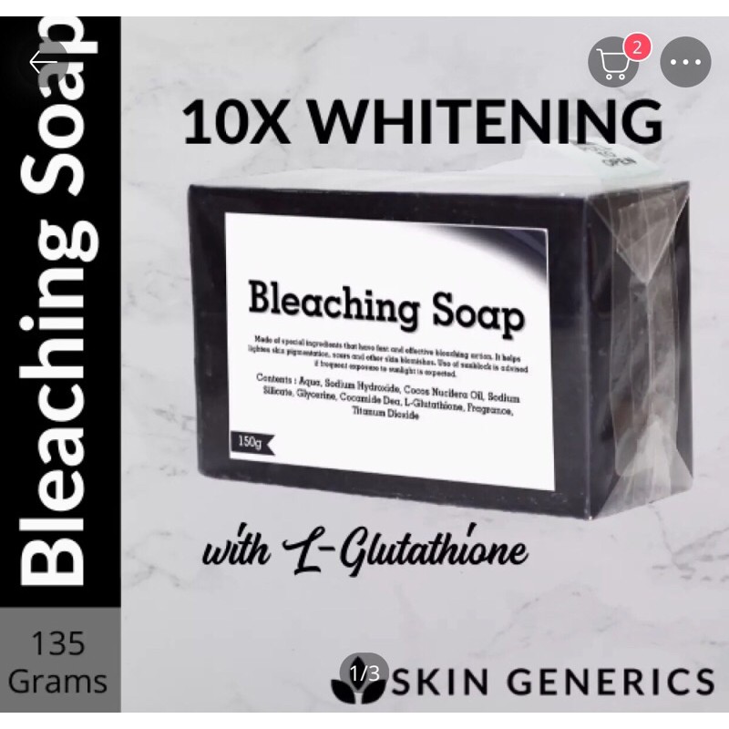 10X bleaching soap most effective whitening soap Shopee Philippines