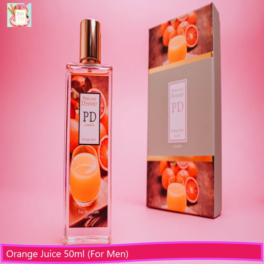 Orange juice best sale box perfume