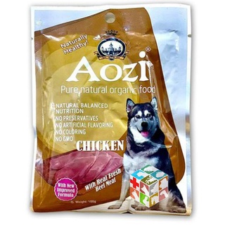 Aozi Natural Organic Pouch Dog Food Wet 100g Shopee Philippines