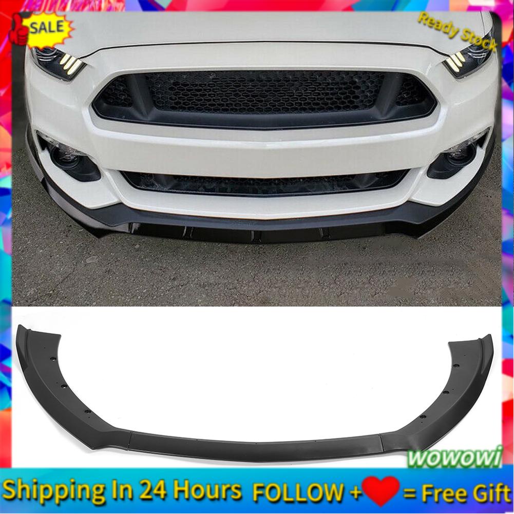 Wowowi Front Bumper Lower Splitter Spoiler Diffusers 3-Stage Shovel Lip ...