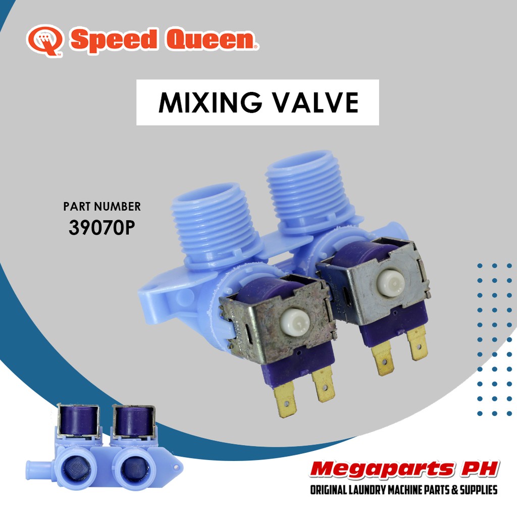 Speed Queen Washer Mixing Valve 240V (Genuine Parts) 39070P (Speed