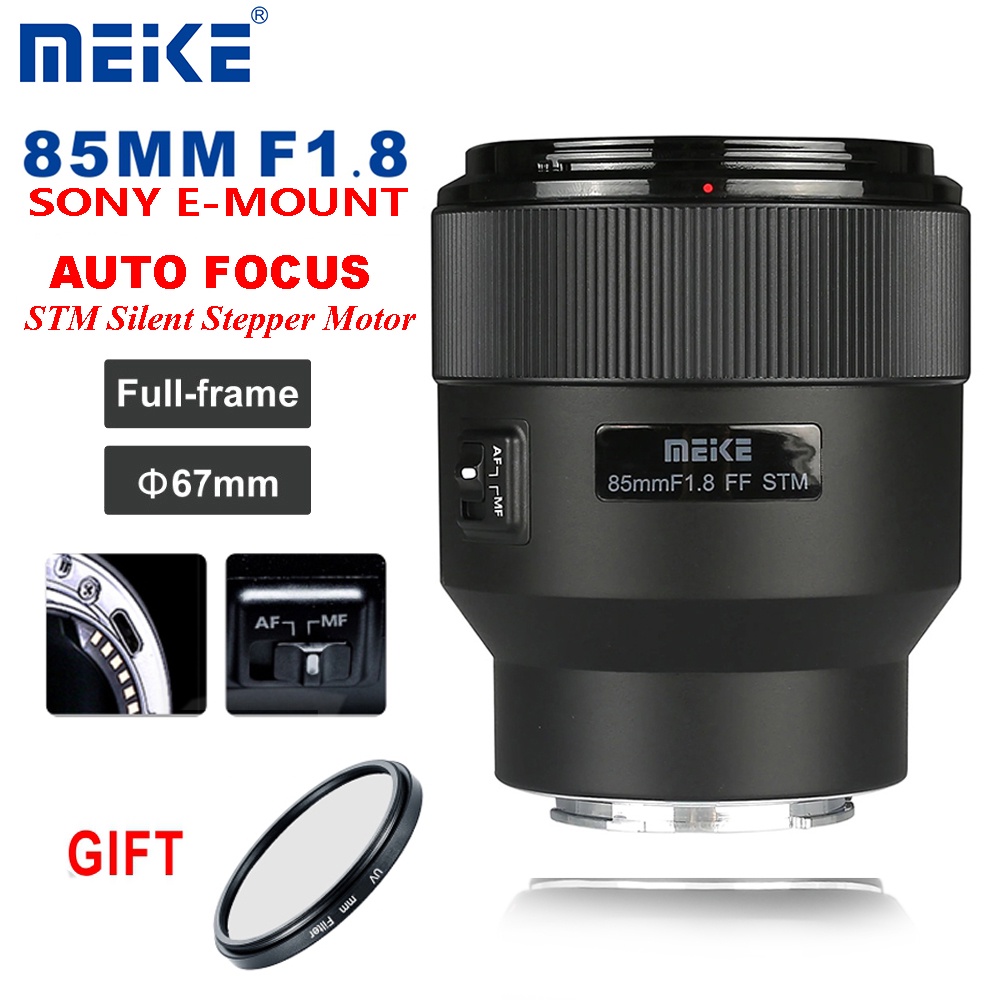 Meike 85mm F1.8 Camere Lens Auto Focus Full Frame Portrait Prime Lens