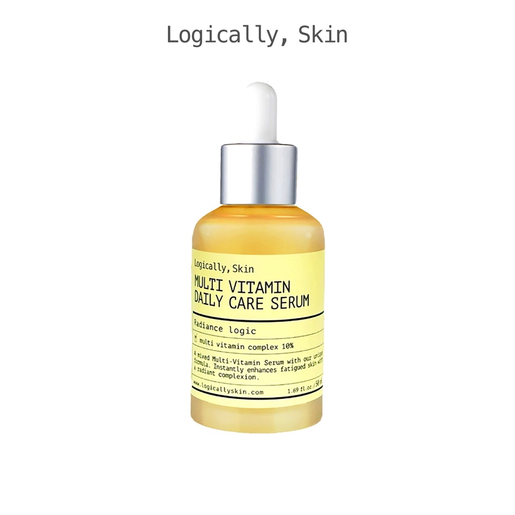 Logically, Skin Multi Vitamin Daily Care Serum 50ml | Shopee Philippines