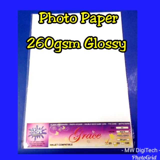 Clear Printable Sticker / Transparent Inkjet Friendly A4