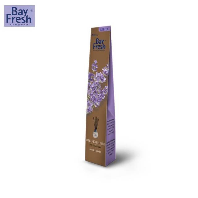 Bayfresh Reed Diffuser Freshner air Freshner with Lavender Amber Bay ...