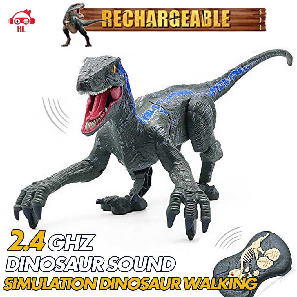 [READY STOCK] RC Dinasour Tyrannosaurus Rex Toys with Sound Remote