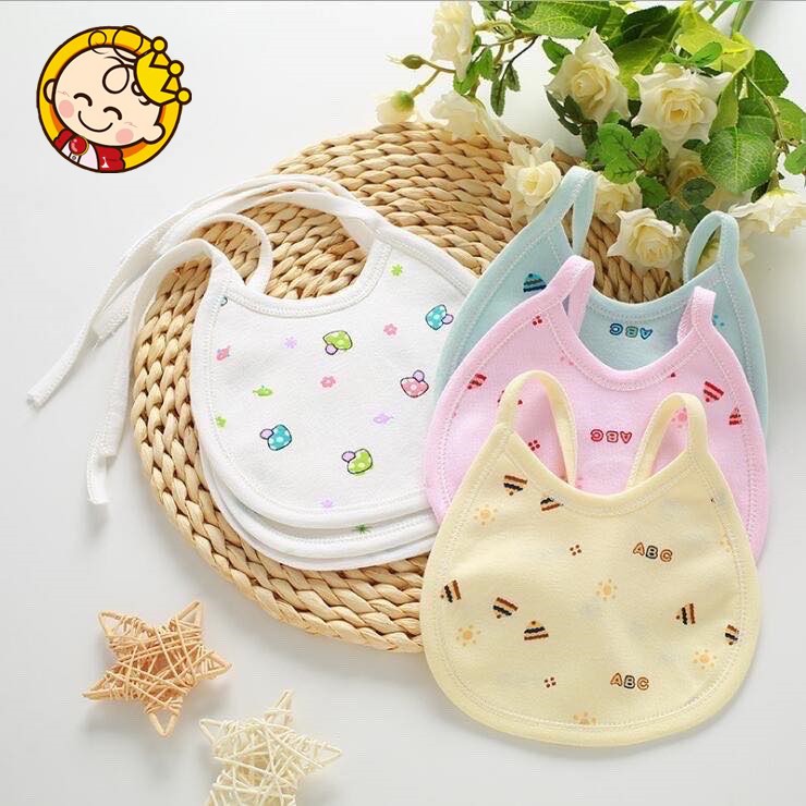 Baby Kingdom Cute Baby Bib For New born-1yr old | Shopee Philippines