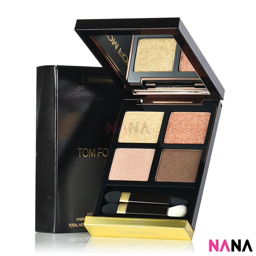 Tom Ford Eye Color Quad No. 01 Golden Mink 10g | Shopee Philippines