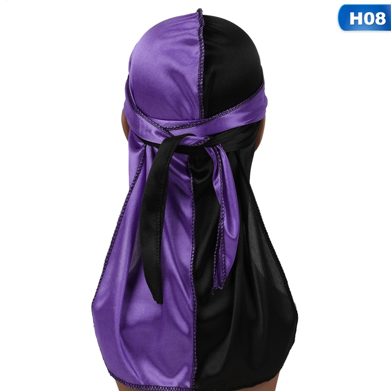 Cyd Dreaming Pirate Hat Silky Durag For Men Women Headwrap Durags