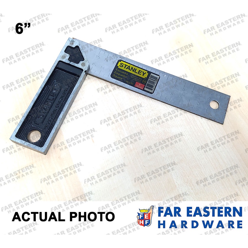 STANLEY Aluminum Tri Square Ruler Try 6