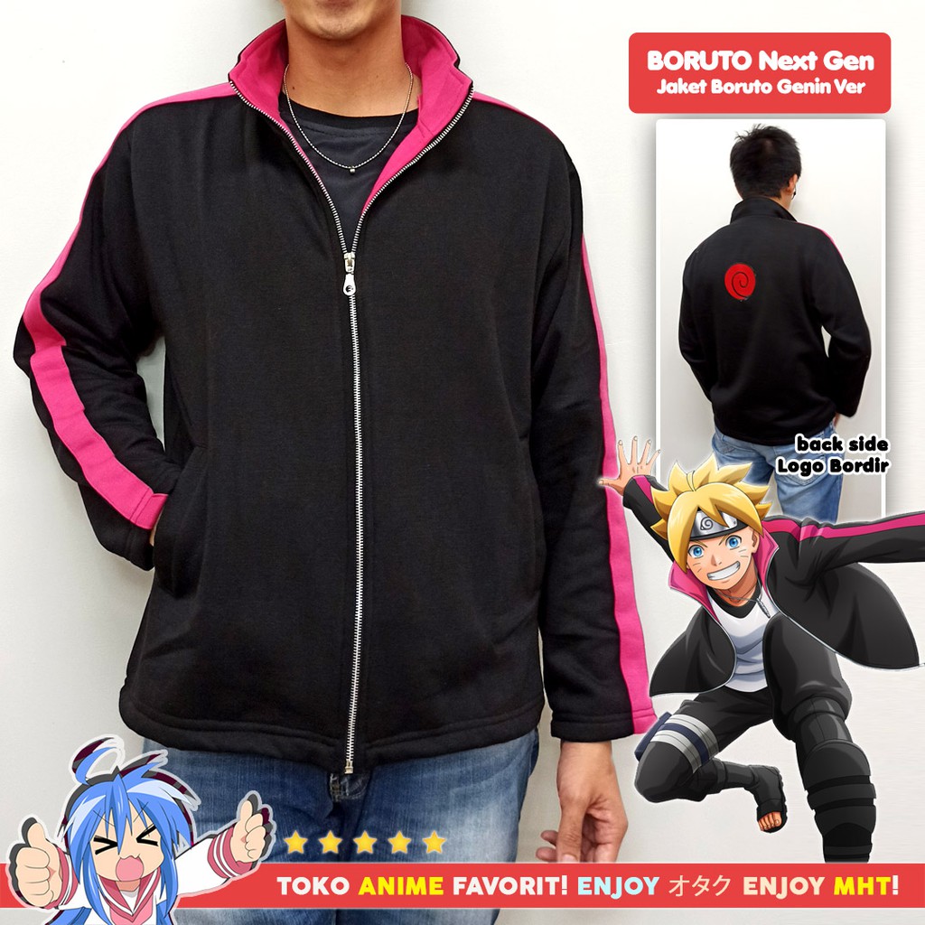 Boruto Genin Anime Jacket Naruto Cosplay Version | Shopee Philippines