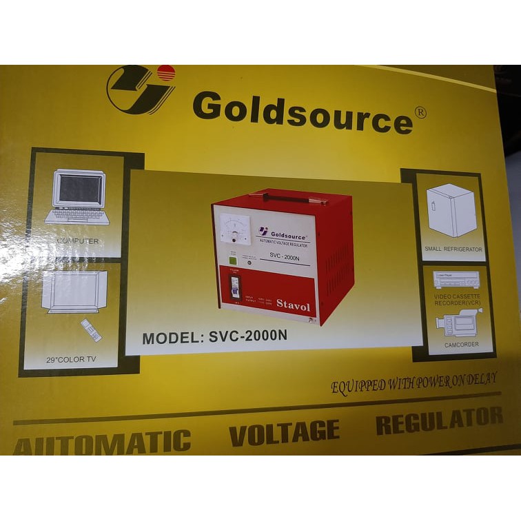 Goldsource AVR 2000 Watts | Shopee Philippines