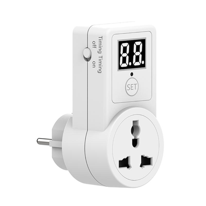 com* Digital Electric Timer Plug Socket with Countdown Switch Time ...