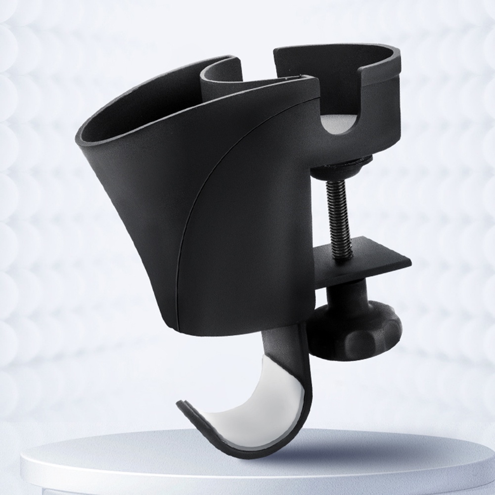 Headphones Mounted Hanger Cup Holder Desktop Wall Clamp Pen Holder