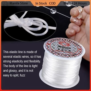 2.0mm Crystal Tec Transparent Stretch Clear Elastic String Beading Craft  Cord