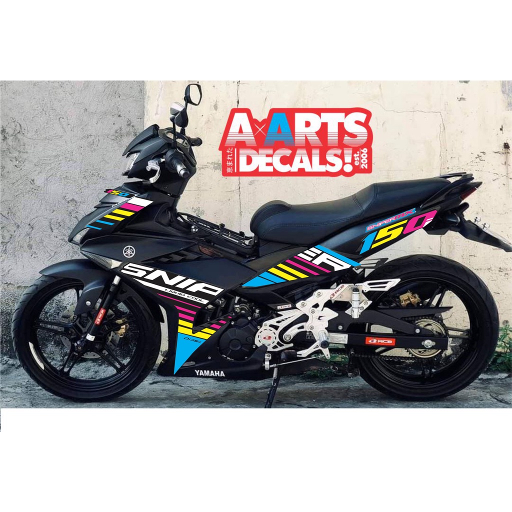 Yamaha Sniper KIng 150 v1. 1st Gen. Stock Sticker Decals Multi Color ...