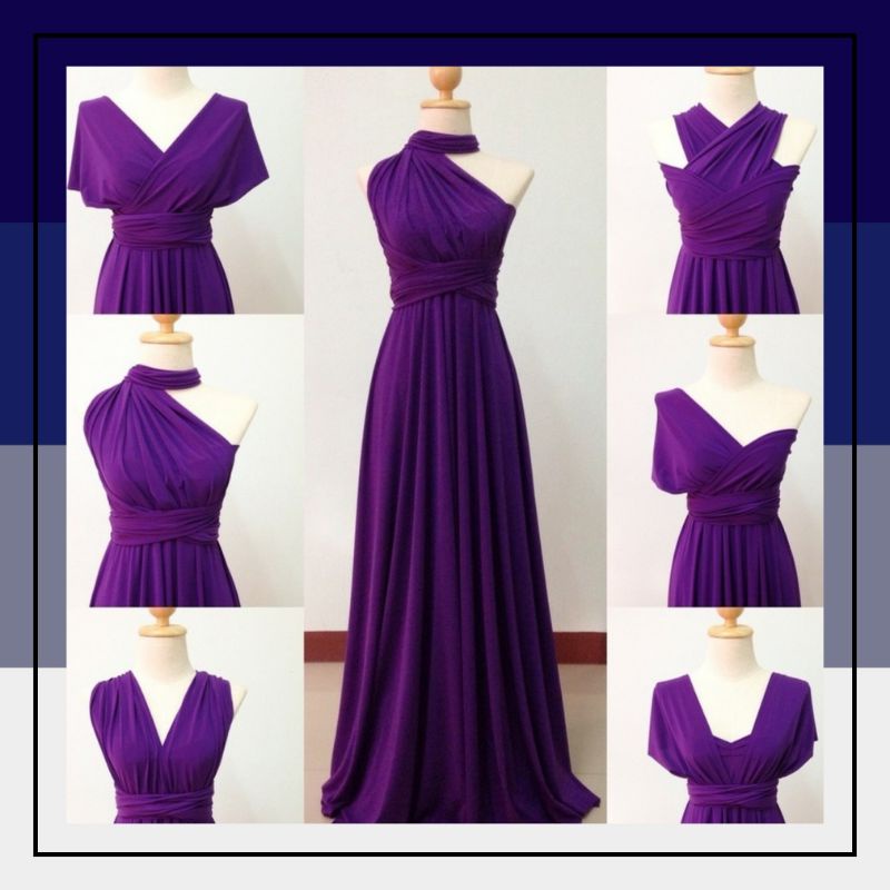 Purple best sale multiway dress