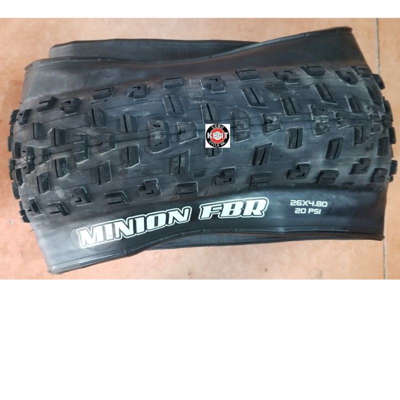 Maxxis Minion FBR FBF 26 x 4.80 Folding Fat bike Tire 26x4.80 each Shopee Philippines