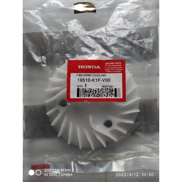 RADIATOR COOLING FAN COMP COOLING PCX 160 PCX160 19510-K1F-V00 AHM ...