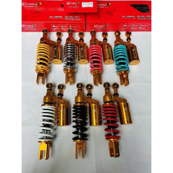 Mutarru shock with/tank Gold series Mio (280mm-300mm) | Shopee Philippines