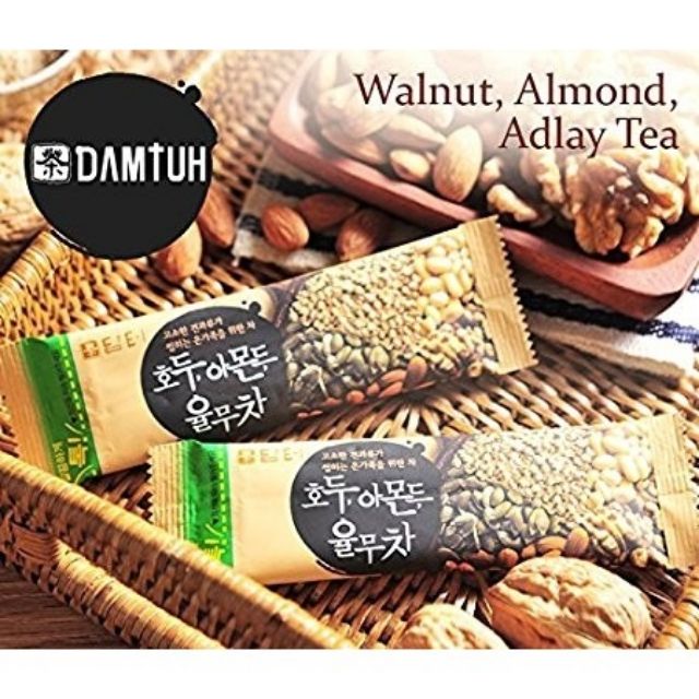 HEALTH TEA Korea Walnut Almond Job's Tears Tea 18g Shopee Philippines